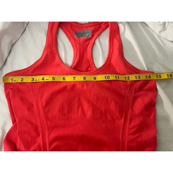 Athleta Fastest Track Tank Neon Orange Size Small - Picture 10 of 11